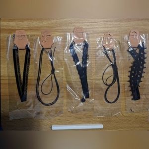 Black Chokers On Size 5 for $10